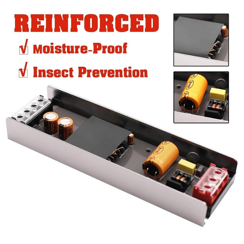 LED Power Supply 24V 200W Glue Pouring Reinforced Lighting DC Driver - Image 3